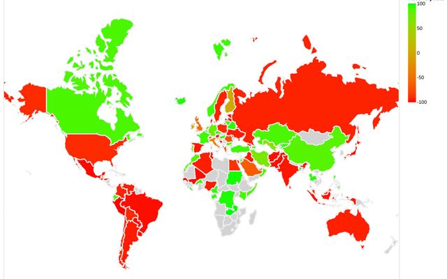 World Recovery Map / mdileep | Observable